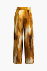Tie Dye Wide Leg Pants