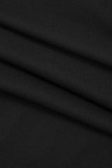 Solid Backless Long Sleeve Top