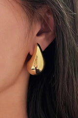 Metal Drop Earrings