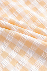 Checked Print Buttons Down Shirt