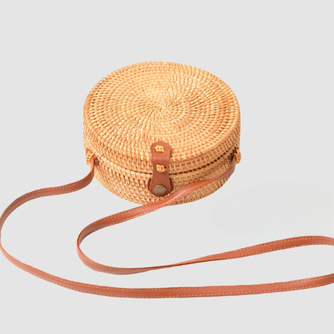 Round Straw Bag