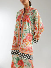 Contrasted Black Checker Prints Co-Ord Set