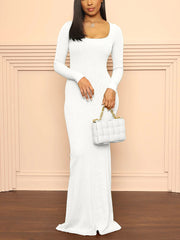 Casual Bodycon Maxi Dress