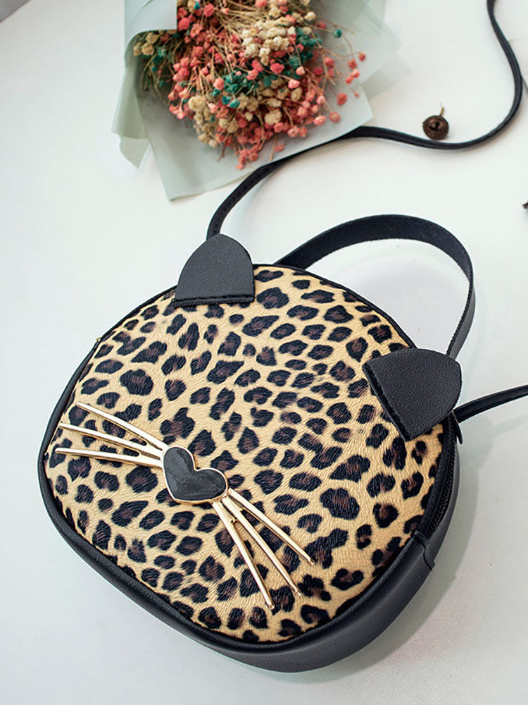 Cute Kitty Cat Crossbody Bag