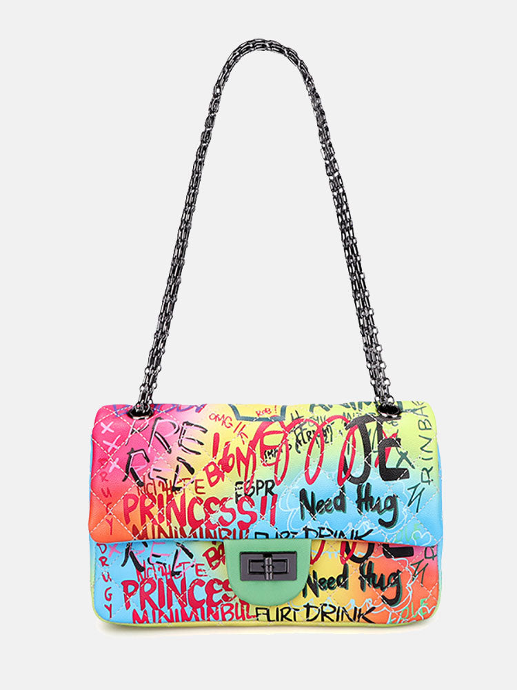 Graffiti Crossbody Bag