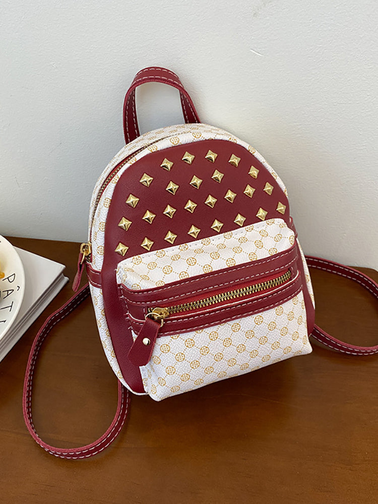 Little Rivet Quilted Backpack