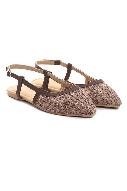 Buckel Strap Flat Sandals