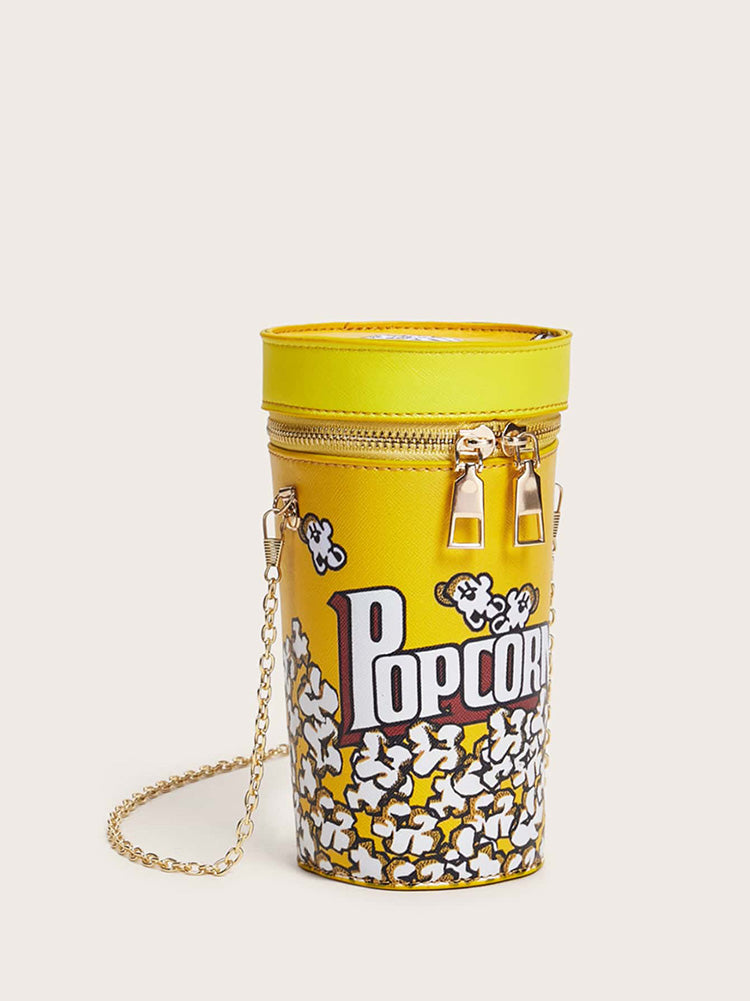 Mini Popcorn Crossbody Bag