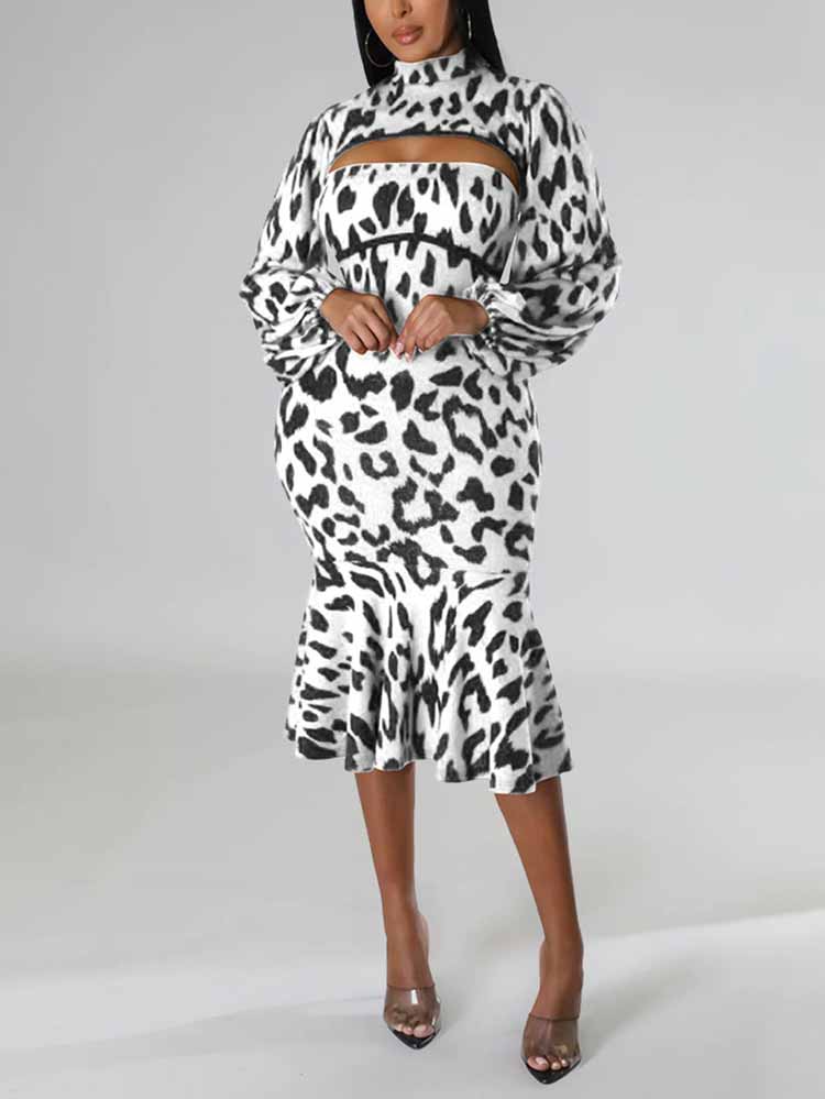 Leopard Print Dress