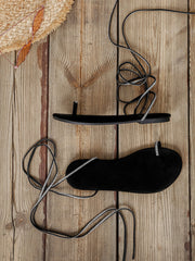 Crystal Flat Sandals