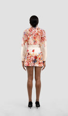 ALBINA FLORAL LONG SLEEVE SHIRT SET