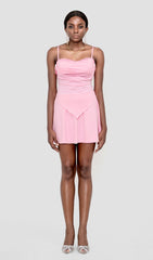 FLOATY TWO PIECES SUIT IN FRENCH PINK