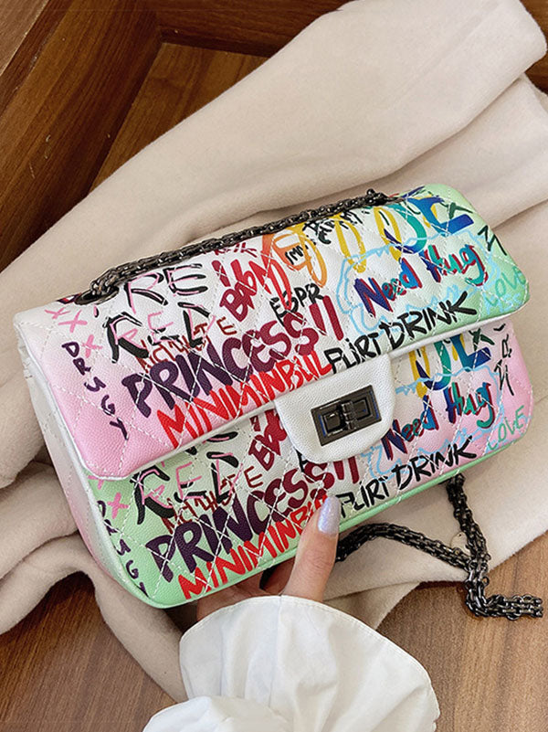 Graffiti Crossbody Bag