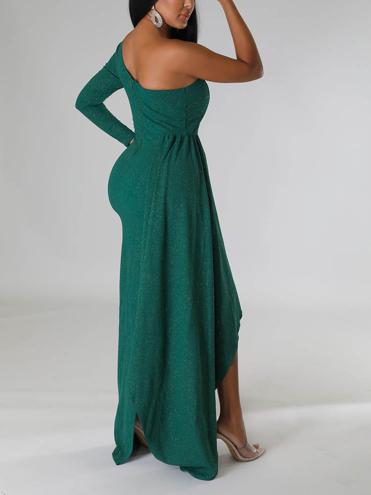 One Shoulder Formal Dress