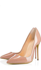 APRICOT STILETTO HIGH HEELS