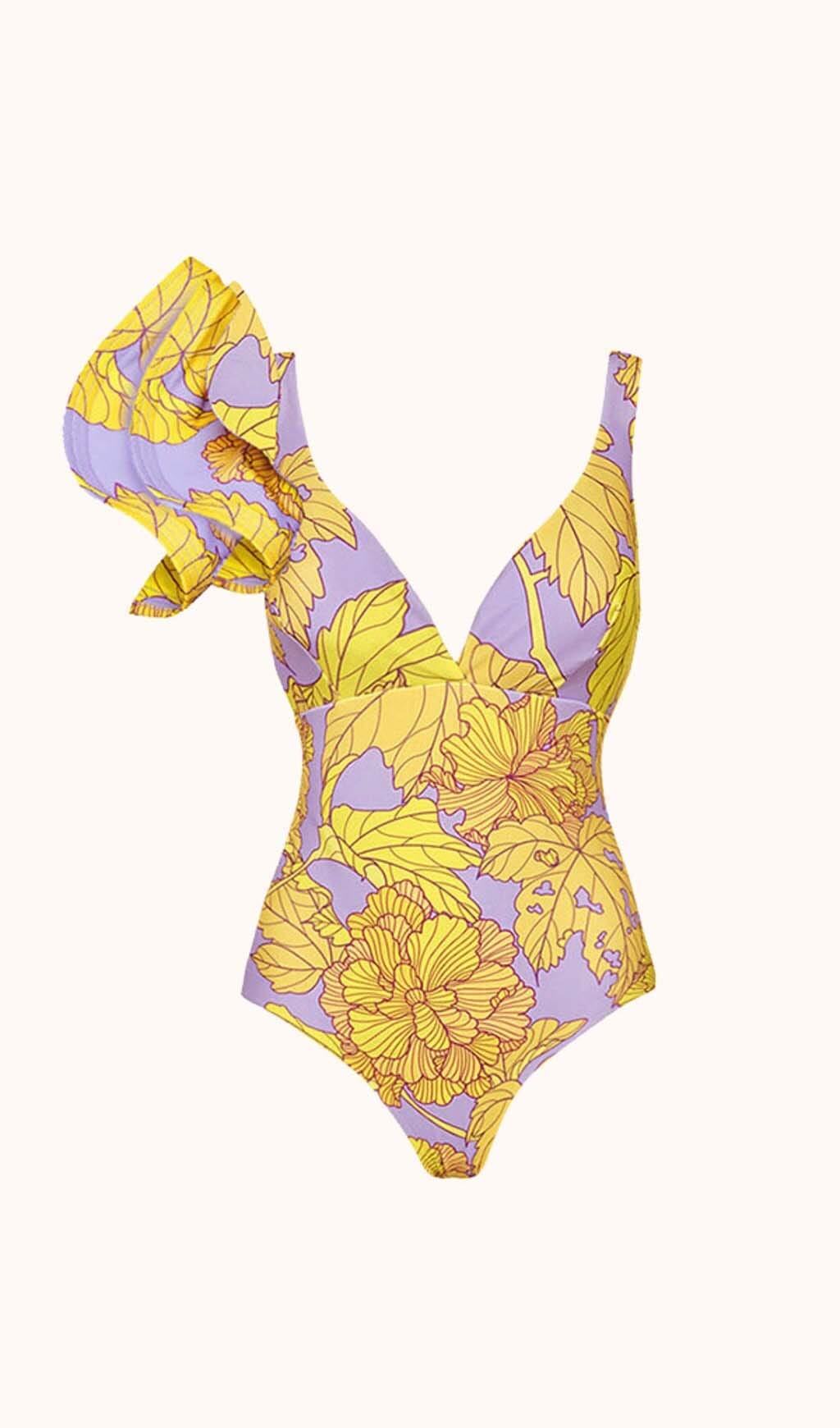 Ayodele Ruffle Swimwear Two Piece Set