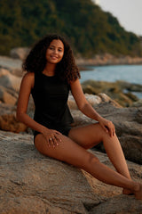 Solid Color Cool Tankini Set