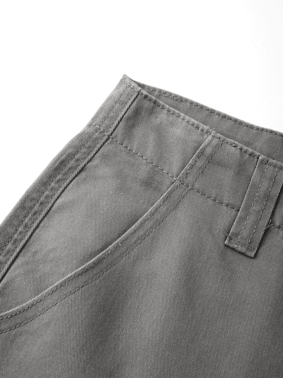 Washed Vintage Baggy Cargo Jeans