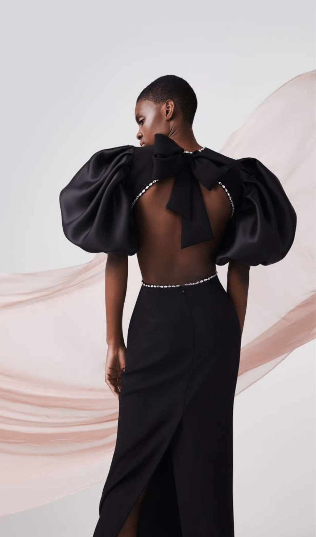 CUT OUT MAXI DRESS IN BLACK – Aesvs