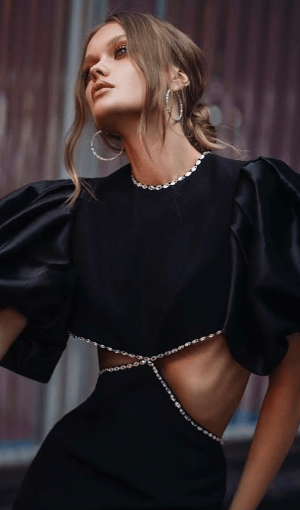 CUT OUT MAXI DRESS IN BLACK – Aesvs