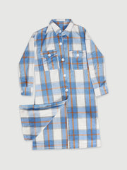 Plaid Cotton Cardigan