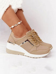 Lace Up Breathable Sneakers