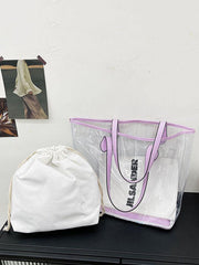 Clear Large Capacity  Waterproof Tote