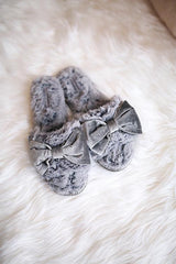 Bow Fuzzy Slipper