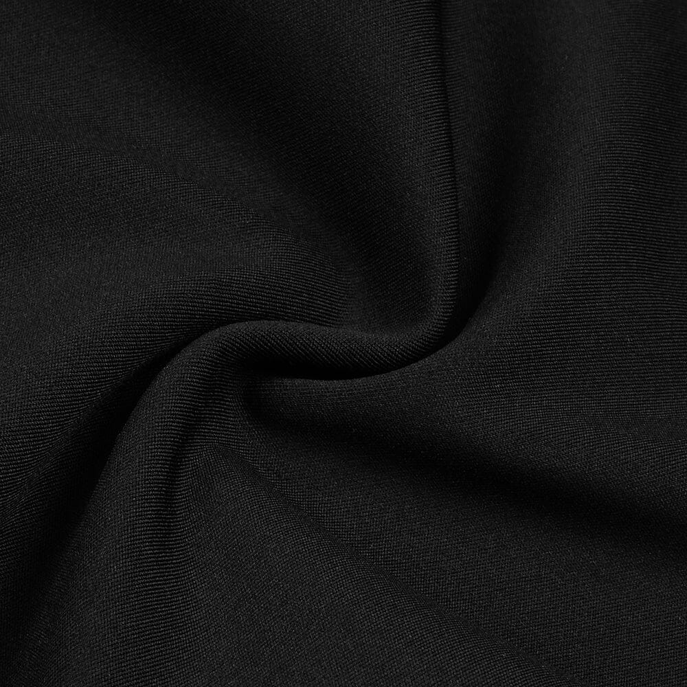 OFF SHOULDER MAXI DRESS IN BLACK