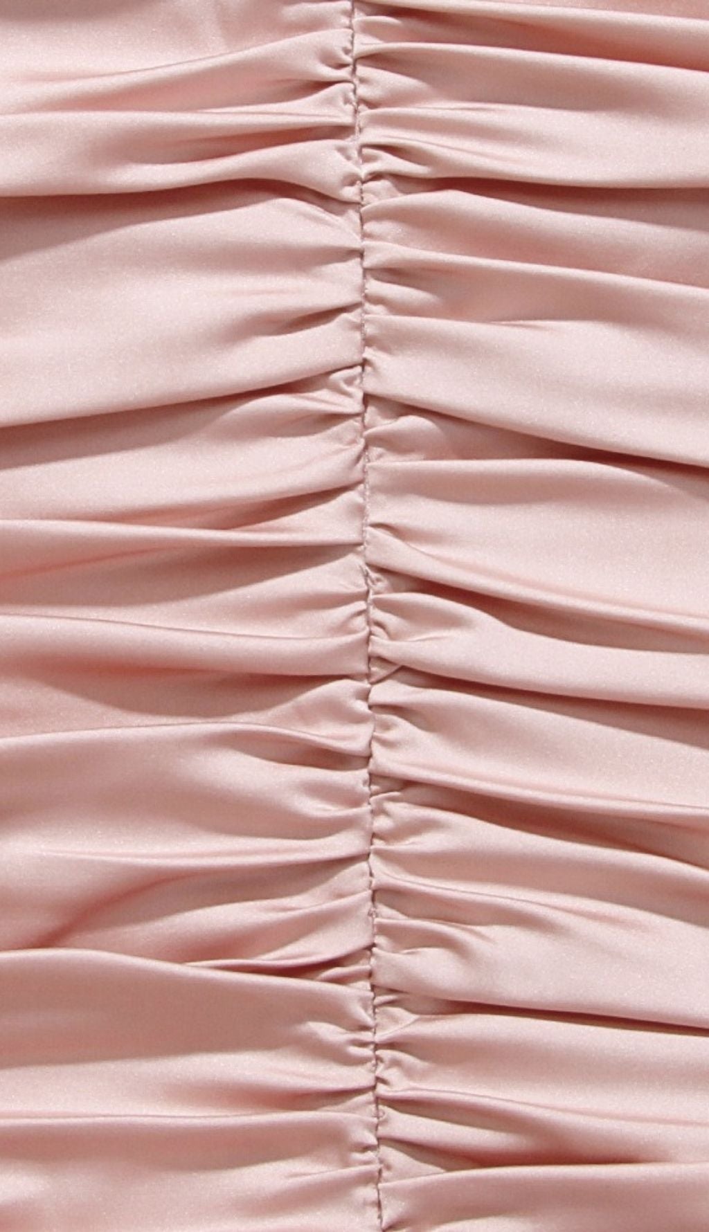 RUCHED MINI DRESS IN PINK