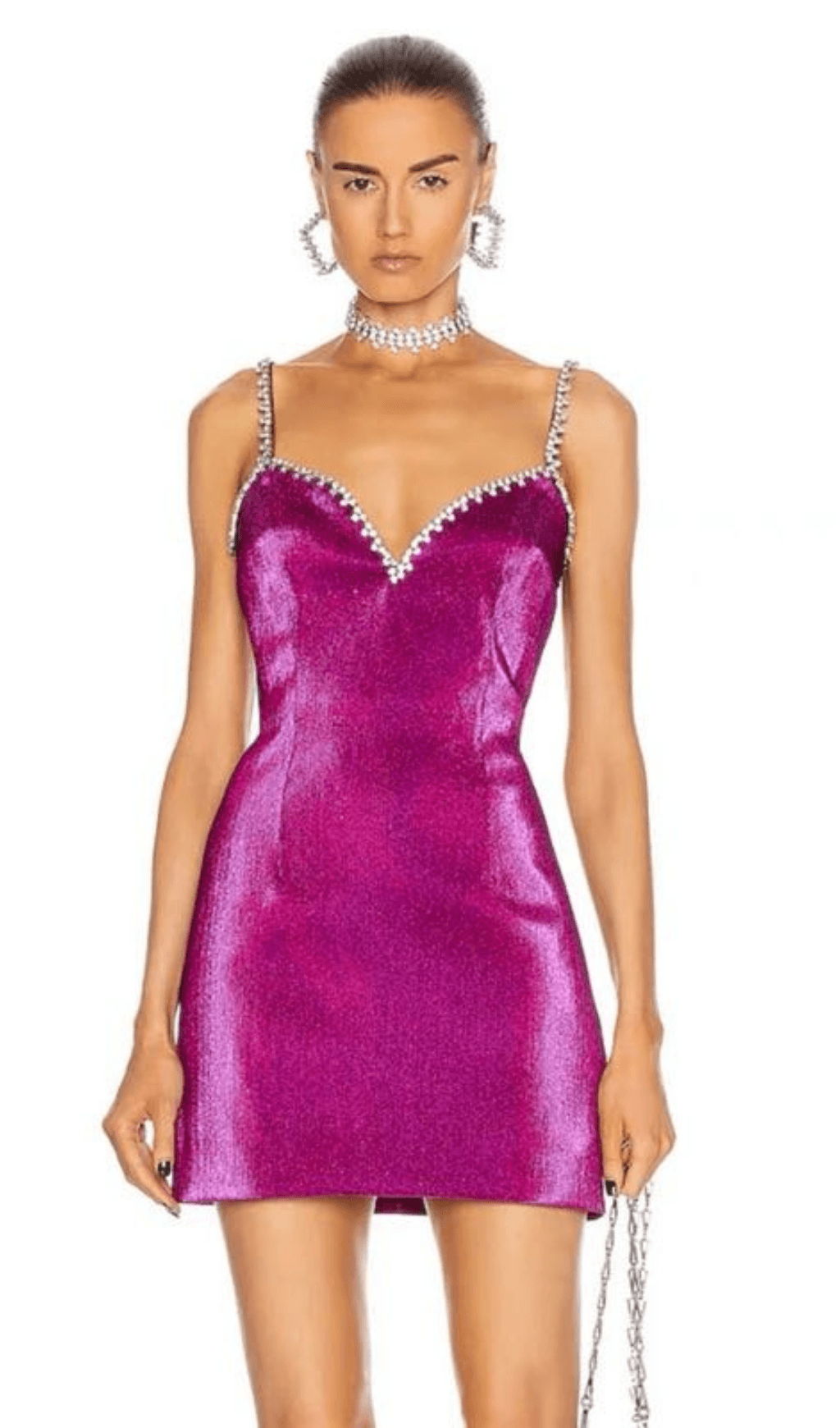 Rhinestone ladies dress