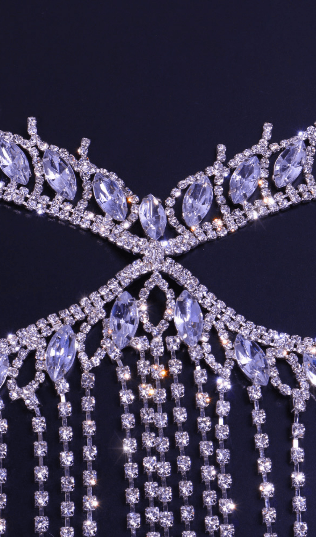 Rhinestone mask