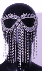 Rhinestone mask