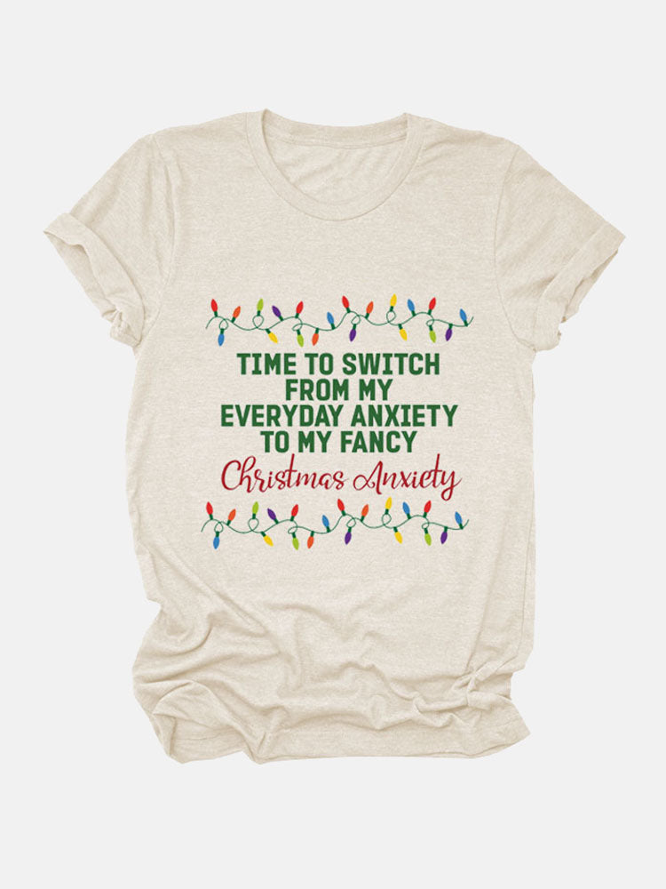 Christmas Anxiety Tee