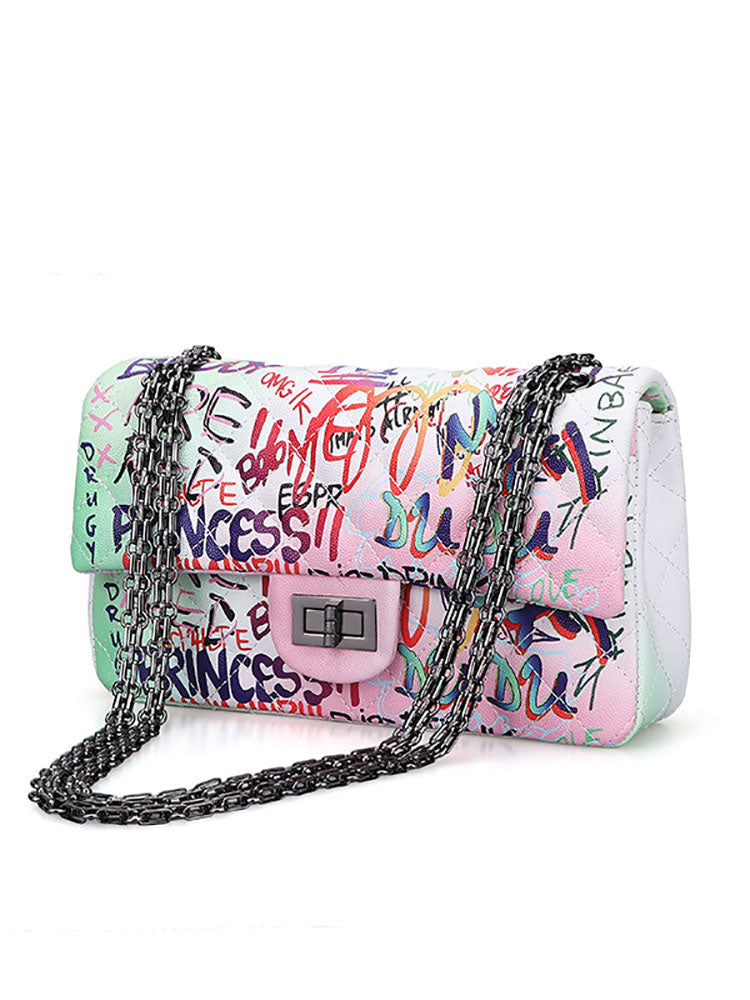 Graffiti Crossbody Bag