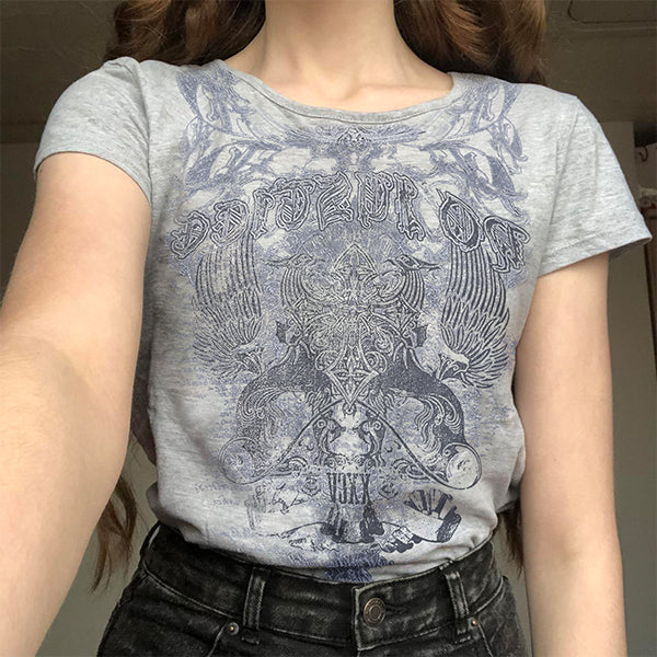Vintage Ancient Printed Tee