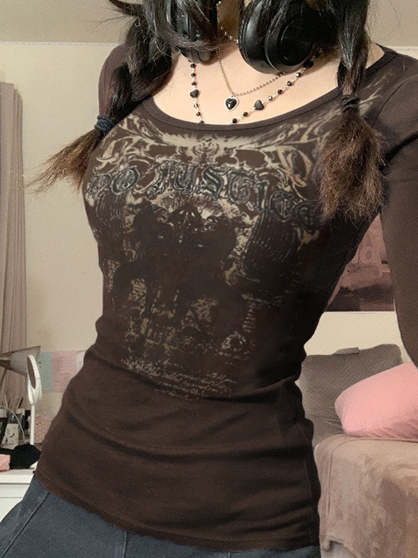 Vintage Ancient Printed Tee