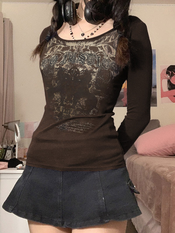 Vintage Ancient Printed Tee
