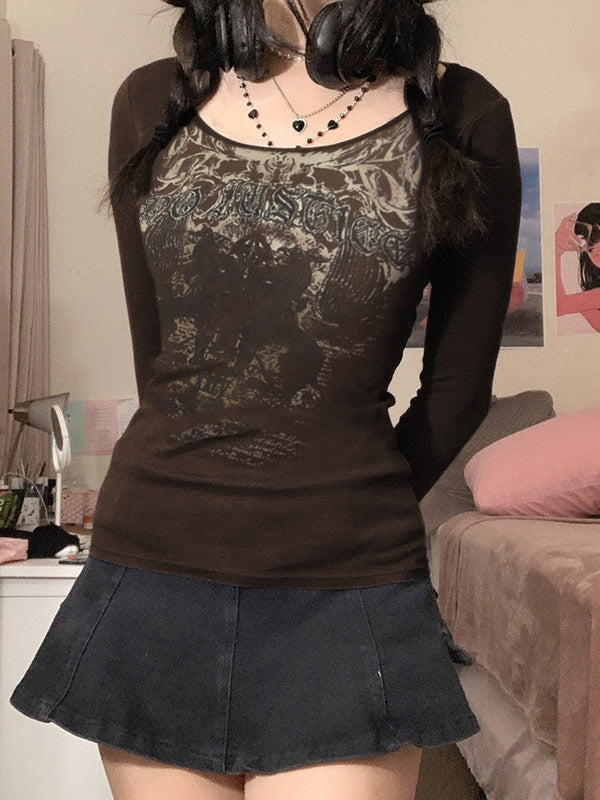 Vintage Ancient Printed Tee