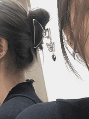 Butterfly Chain Decor Hair Claw