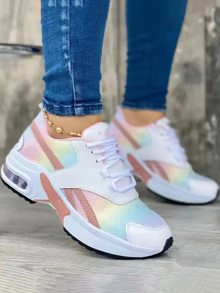 Lace-up Mesh Breeze Sneakers