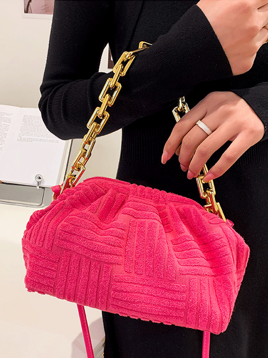 Chains Towel Satchel Bag