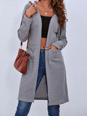 Open Front Split Side Coat