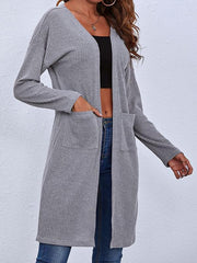 Open Front Split Side Coat