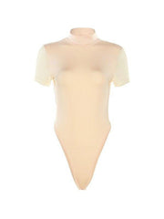 Patchwork Mesh Bodysuit