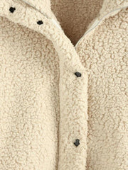 Plain Pocket Teddy Coat