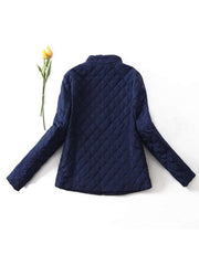 Teddy Lined Zip Up Padded Coat