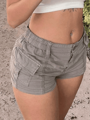Vintage Low Rise Cargo Shorts
