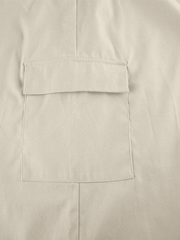 Vintage Pocket Long Cargo Skirt